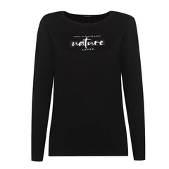 SORA - ДАМСКА ТЕНИСКА С ДЪЛЪГ РЪКАВ ОТ 100% ПАМУК