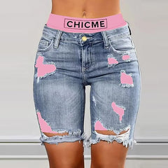 PATCHFUSION - ДАМСКИ КЪСИ ПАНТАЛОНИ