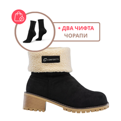 ВИСОКИ БОТУШИ С ПОДПЛАТА NOEL