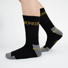 WORKDRY™ – РАБОТНИ ЧОРАПИ 5 В 1 СЪС СЕРТИФИКАТ OEKO‑TEX (5 КОС В КОМПЛЕТУ) - 1,38 € ЗА БР
