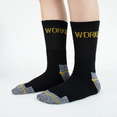 WORKDRY™ – РАБОТНИ ЧОРАПИ 5 В 1 СЪС СЕРТИФИКАТ OEKO‑TEX (5 КОС В КОМПЛЕТУ) - 1,38 € ЗА БР