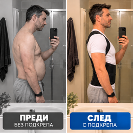 BACKSTRAIGHT™ - ПОДДРЪЖКА НА ГЪРБА