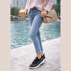 GLIMSOLE™ - ДИШАЩИ ДАМСКИ МОКАСИНИ С БЛЕСТЯЩИ ДЕТАЙЛИ