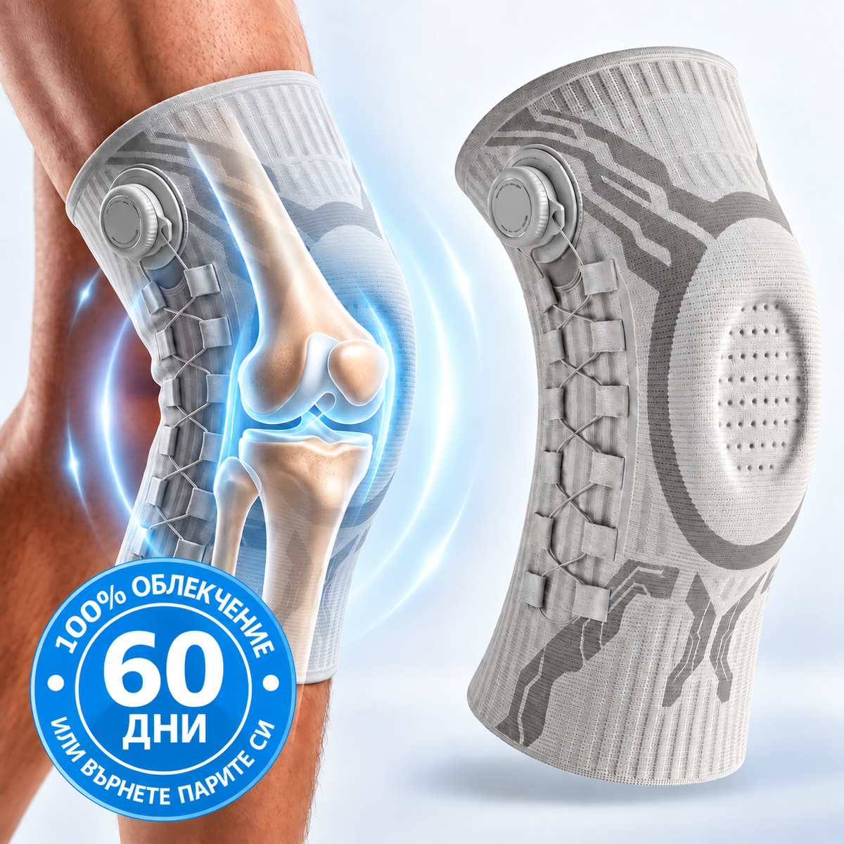 KneeFlex™ – регулируема наколенка