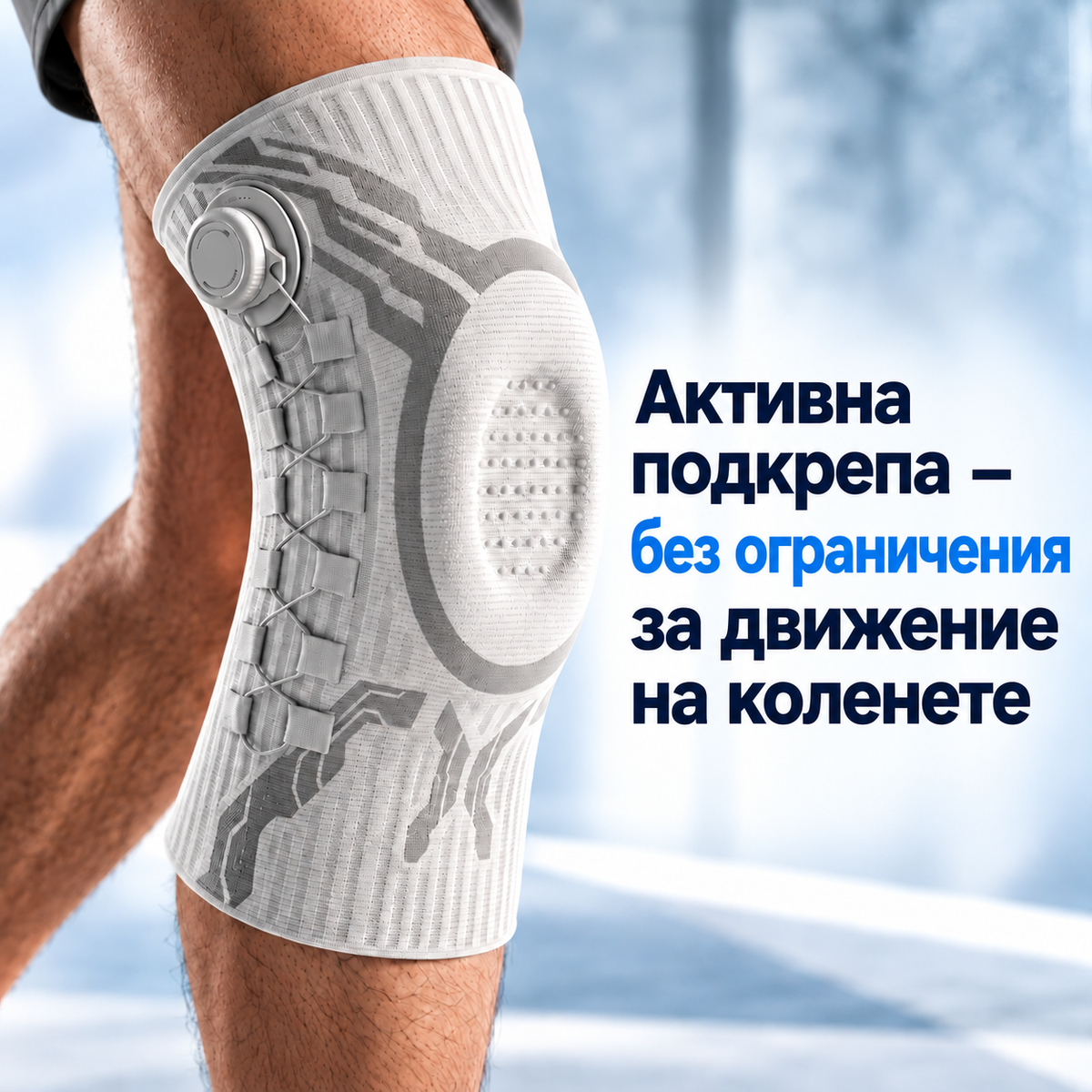 KneeFlex™ – регулируема наколенка