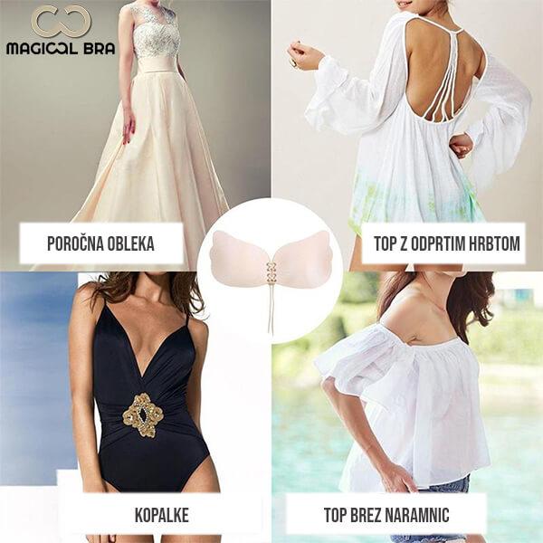 MAGICALBRA® – СУТИЕН ПУШ ЪП С ПРИДЪРЖАНЕ - ЧЕРЕН