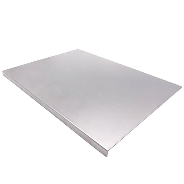 STEELVA™ - Дъска за рязане от неръждаема стомана 30×30 см с неплъзгащо се дъно