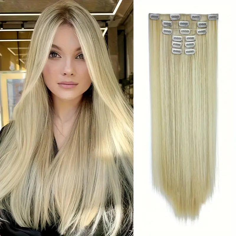 HAIRBLISS - ЕКСТЕНШЪНИ ЗА КОСА С ЩИПКИ