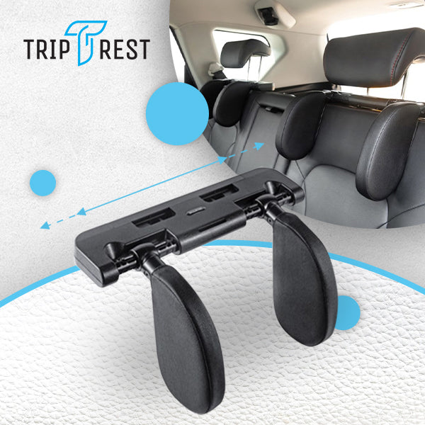TRIPREST® – ЕРГОНОМИЧНА АВТОМОБИЛНА ОБЛЕГАЛКА ЗА ГЛАВА И ВРАТ