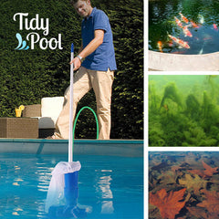 TIDYPOOL™ – ПОДВОДНА ПРАХОСМУКАЧКА ЗА ПОЧИСТВАНЕ НА БАСЕЙНИ