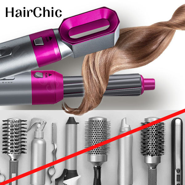 HAIRCHIC™ - МНОГОФУНКЦИОНАЛЕН СЕШОАР ЗА КОСА 5в1