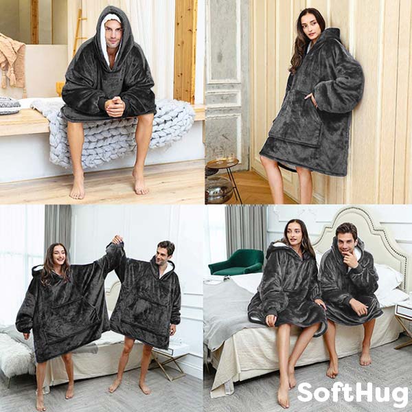 SOFTHUG™ – ОДЕЯЛО - ПУЛОВЕР