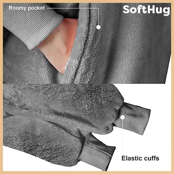 SOFTHUG™ – ОДЕЯЛО - ПУЛОВЕР